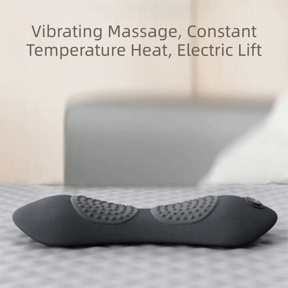 Heating Function 3-in-1 Back Massager Vibrating Massage Multi-functional Electric Lumbar Support Pillow