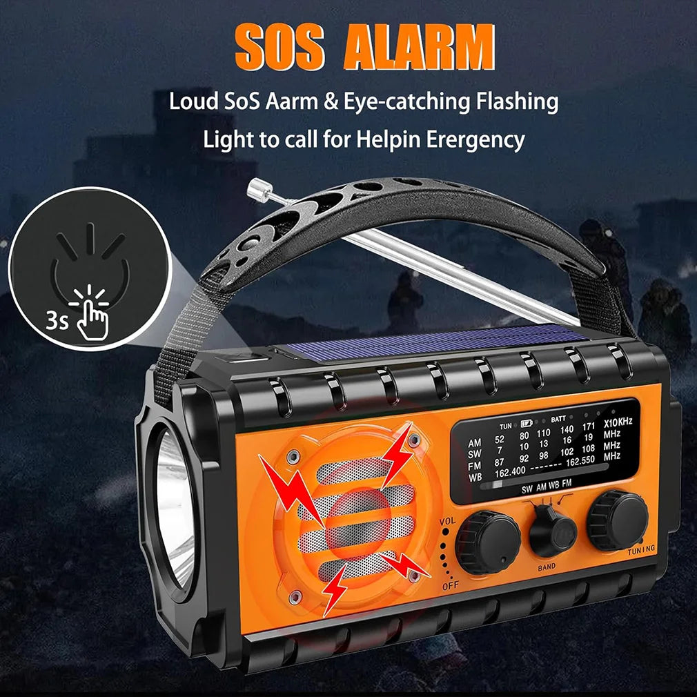 20000mAh Emergency Solar Radio