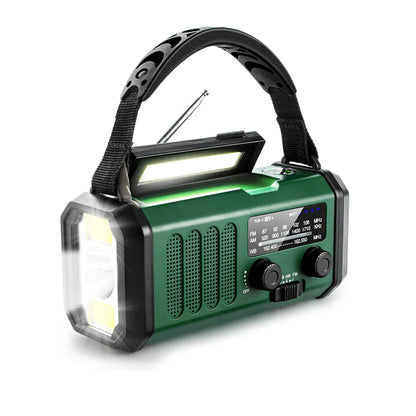 Emergency Solar Hand Crank Radio – 10000mAh Power Bank