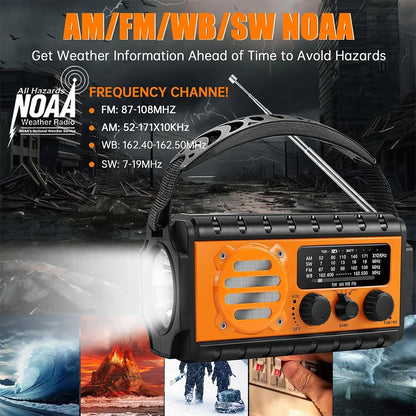 20000mAh Emergency Solar Radio