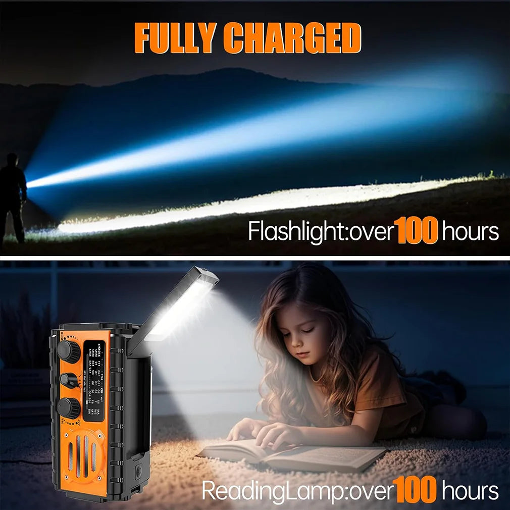 20000mAh Emergency Solar Radio