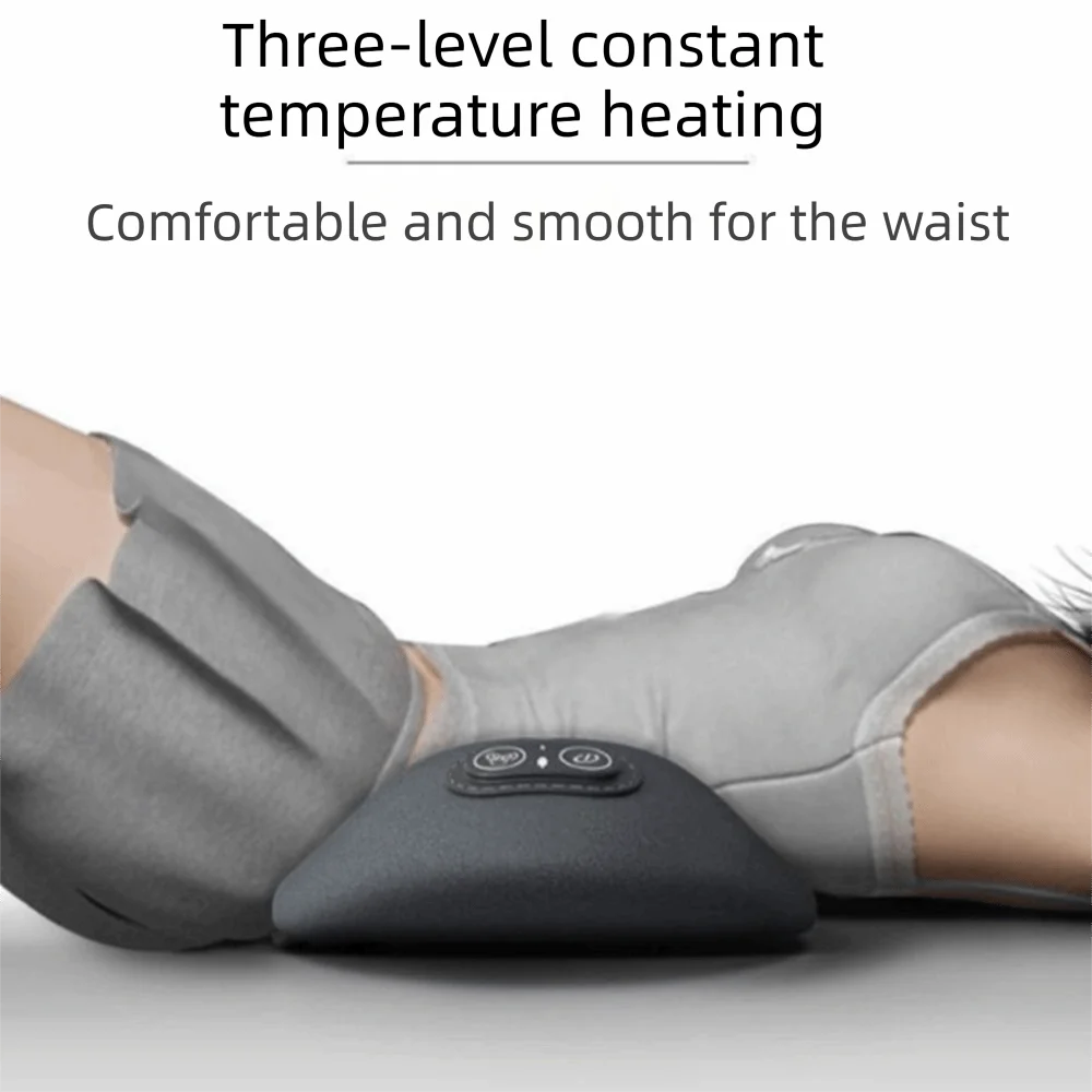 Heating Function 3-in-1 Back Massager Vibrating Massage Multi-functional Electric Lumbar Support Pillow