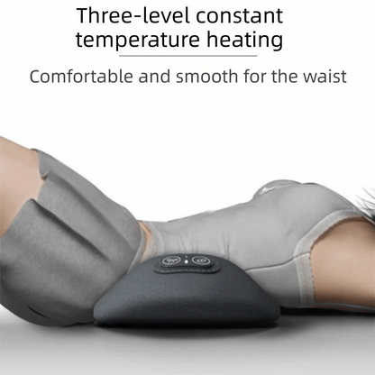 Heating Function 3-in-1 Back Massager Vibrating Massage Multi-functional Electric Lumbar Support Pillow