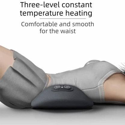 Heating Function 3-in-1 Back Massager Vibrating Massage Multi-functional Electric Lumbar Support Pillow